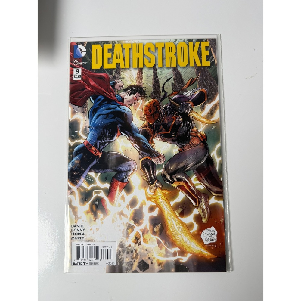 DC Comics Deathstroke 9 Oct 2015 Tony S Daniel Superman God Killer Part 3